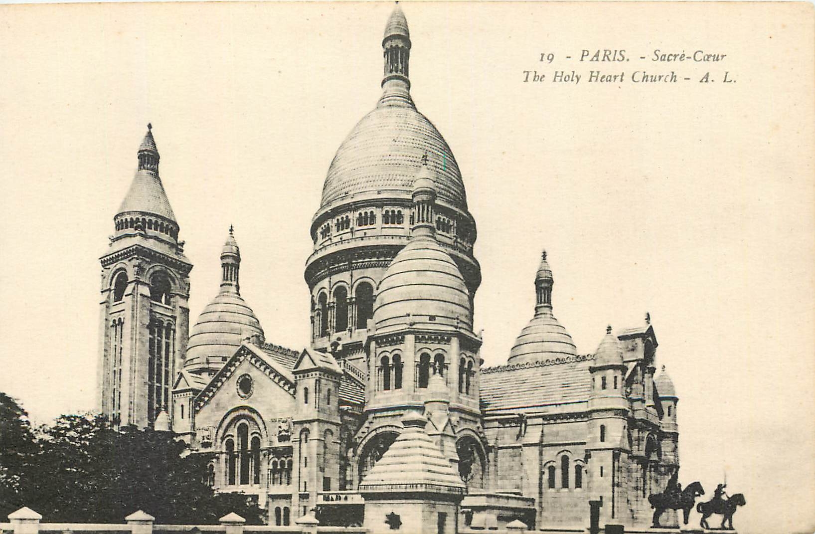 CPA Paris Sacre Coeur 