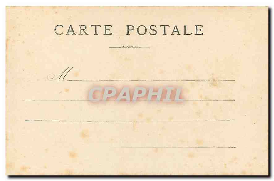 CPA Paris la Bibliotheque Nationale ancien hotel du cardinal Mazarin  — Rückseite