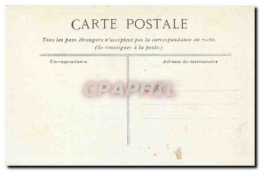 CPA Paris Interieur de la Chapelle des Invalides  — Rückseite