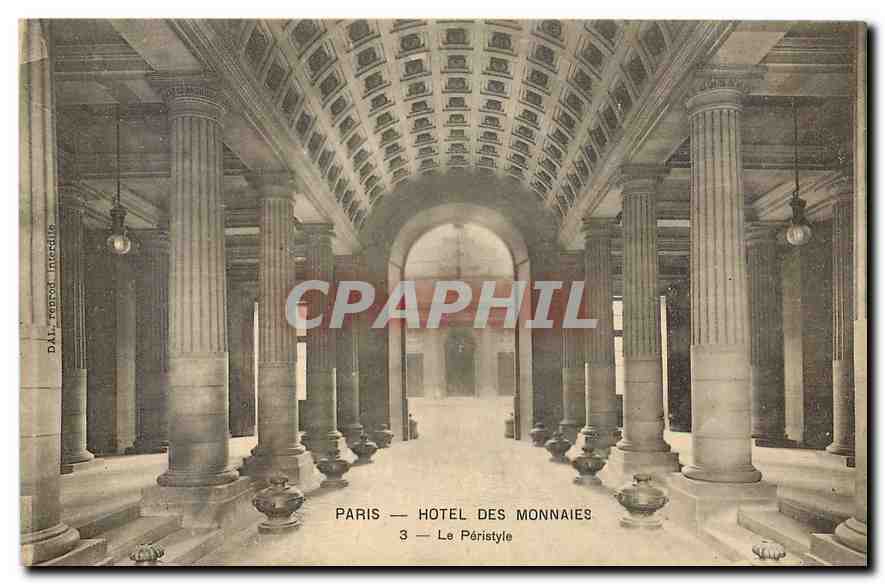 CPA Paris Hotel des Monnaies 