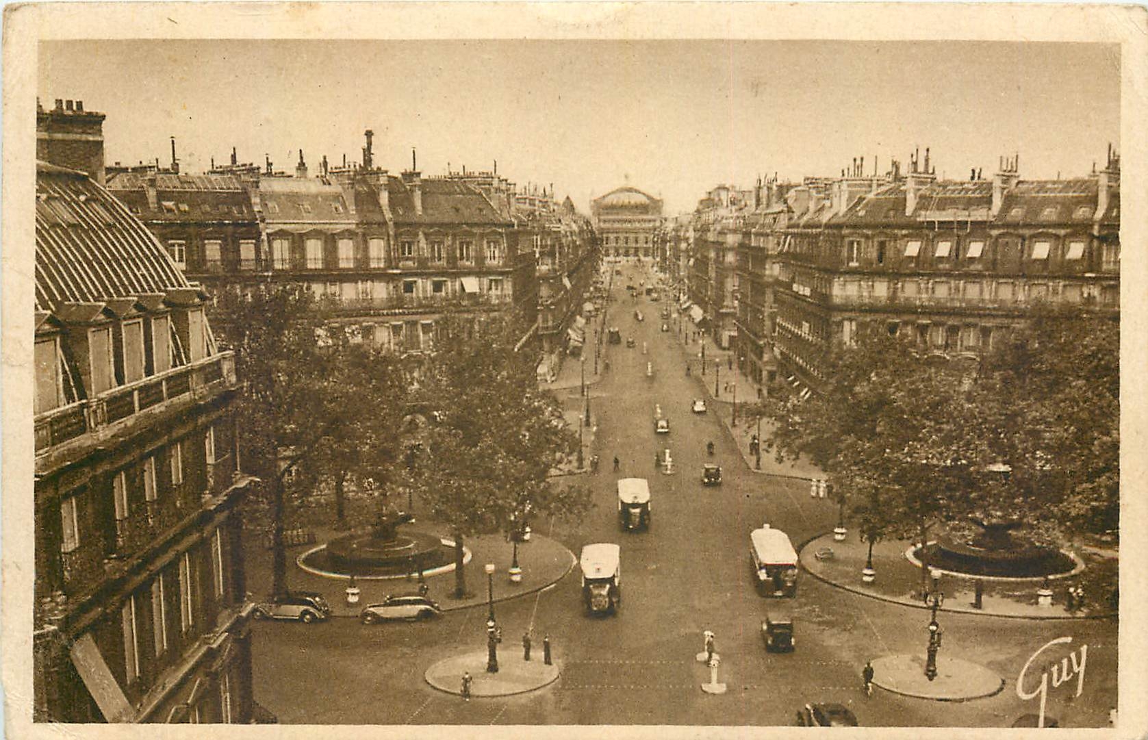 CPA Paris et ses Merveilles Avenue de l'Opera 