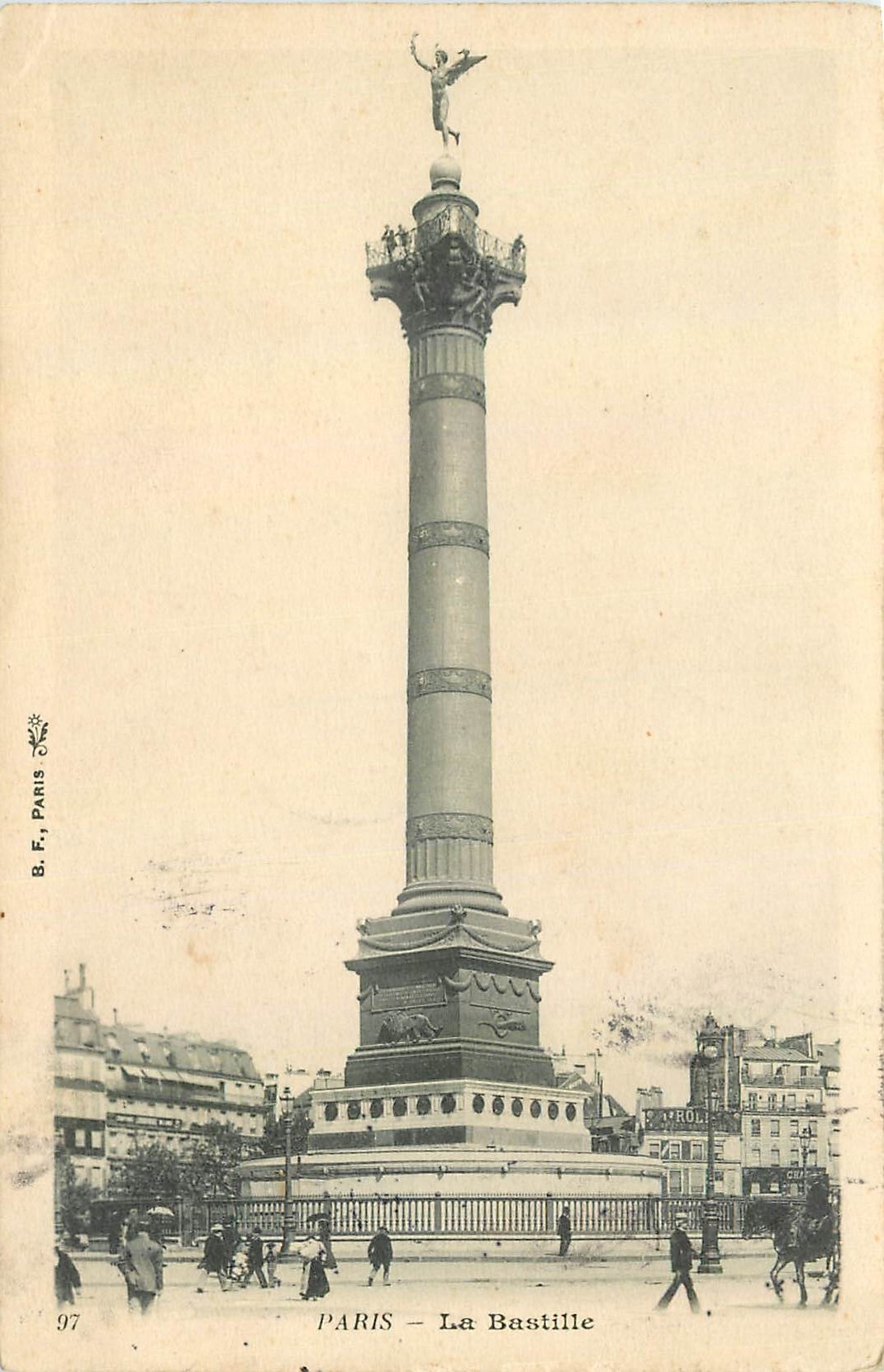 CPA Paris La Bastille 
