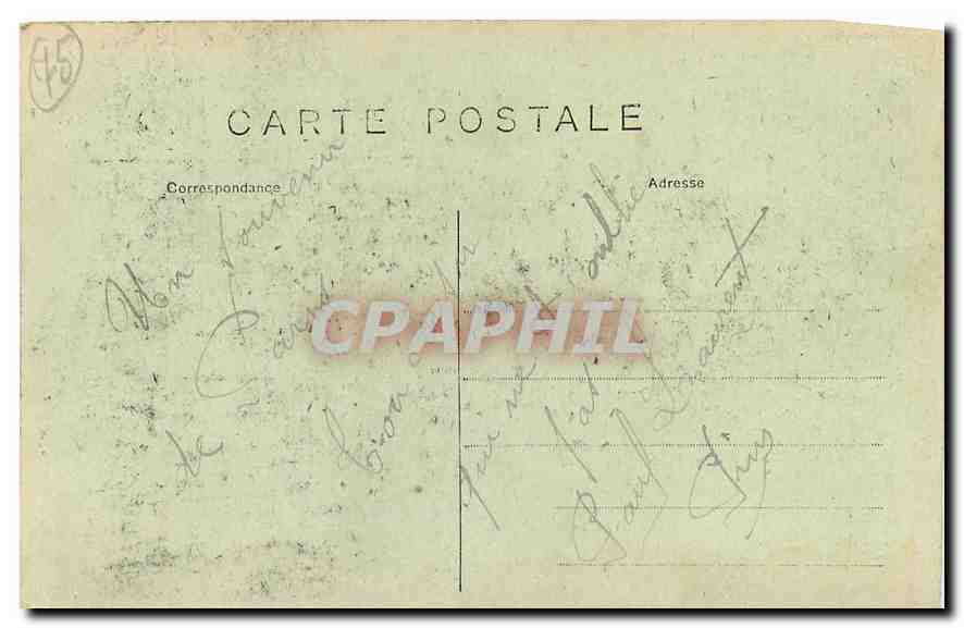 CPA Paris Hotel des Invalides Chapelle du Dome et Tombeau de Napoleon  — Rückseite