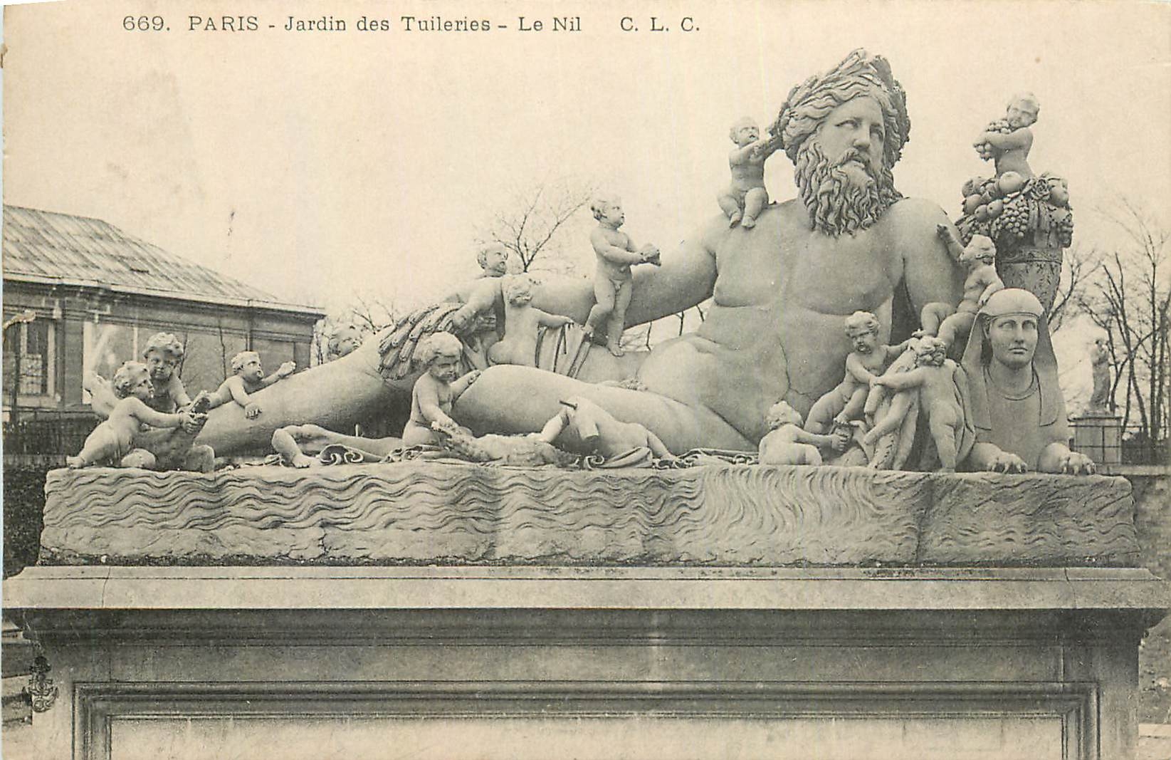 CPA Paris Jardin des Tuileries Le Nil 