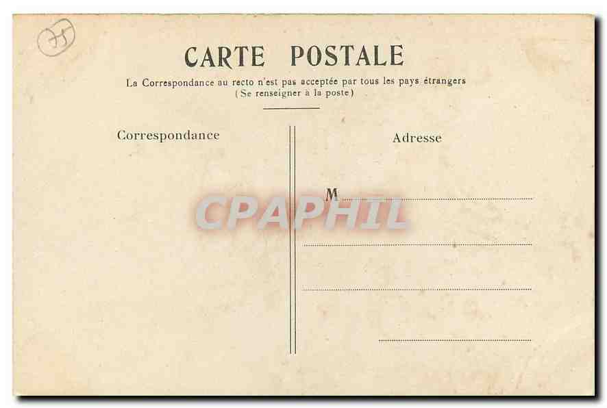 CPA Paris Boul et Porte St Martin  — Verso