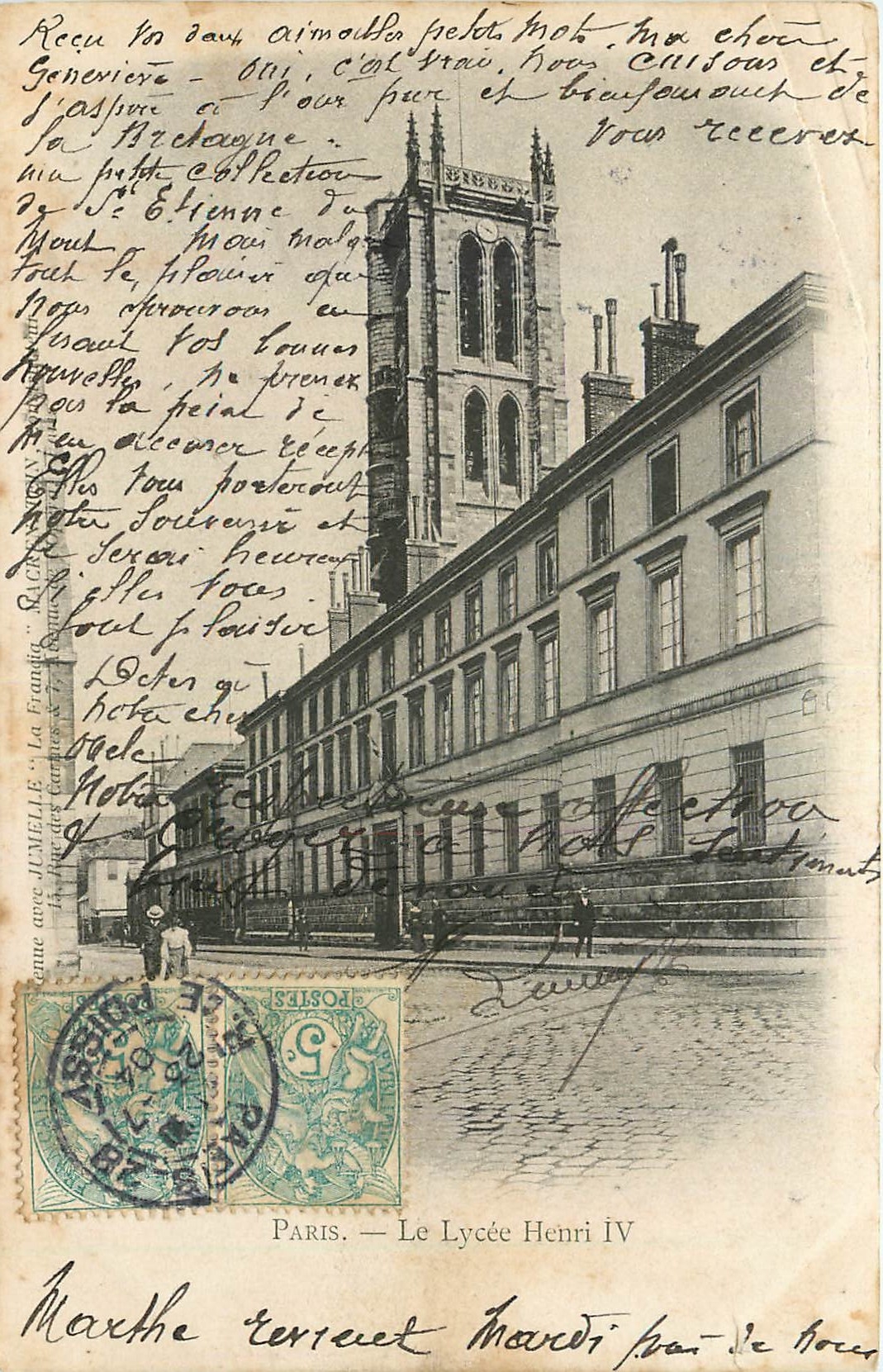 CPA Paris Le Lycee Henri IV 