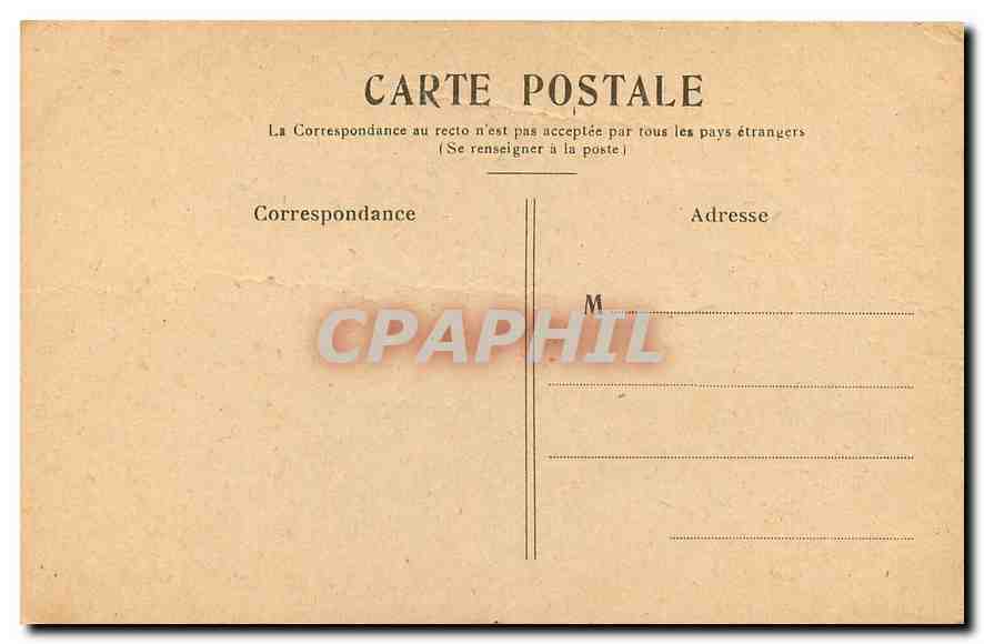 CPA Paris Notre Dame  — Rückseite