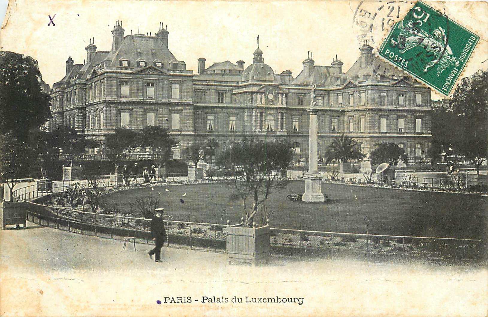 CPA Paris Palais du Luxembourg 