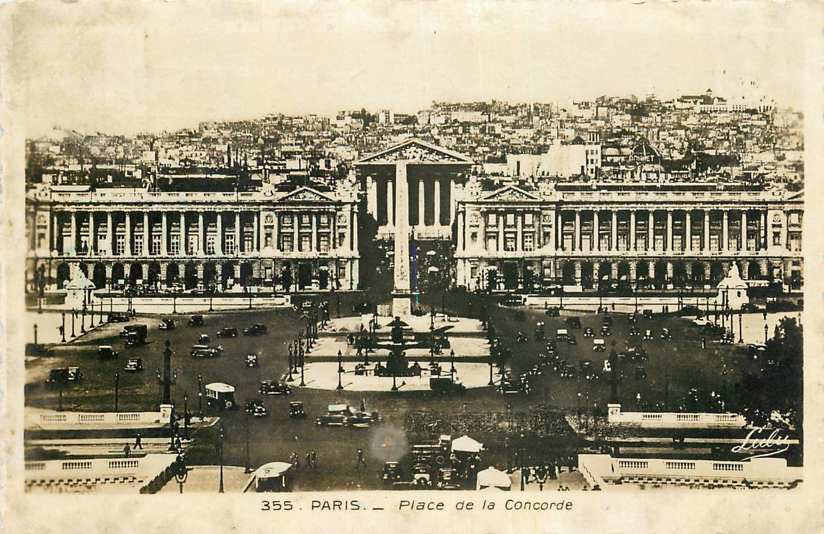 CPA Paris Place de la Concorde 