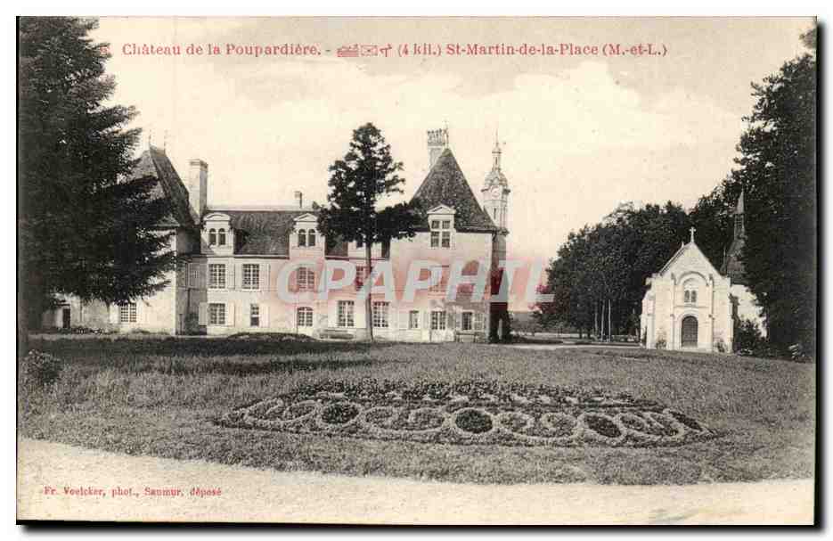 St Martin de la Place CPA Le chateau de la Pourpadiere