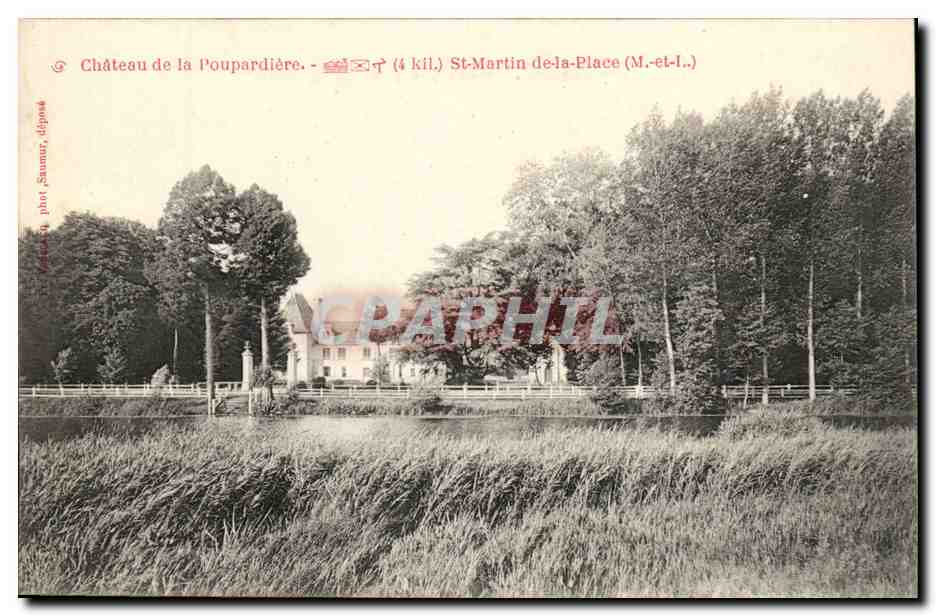 St Martin de la Place CPA Le chateau de la Pourpadiere