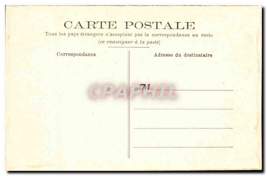 St Martin de la Place CPA Le chateau de la Pourpadiere — Rückseite