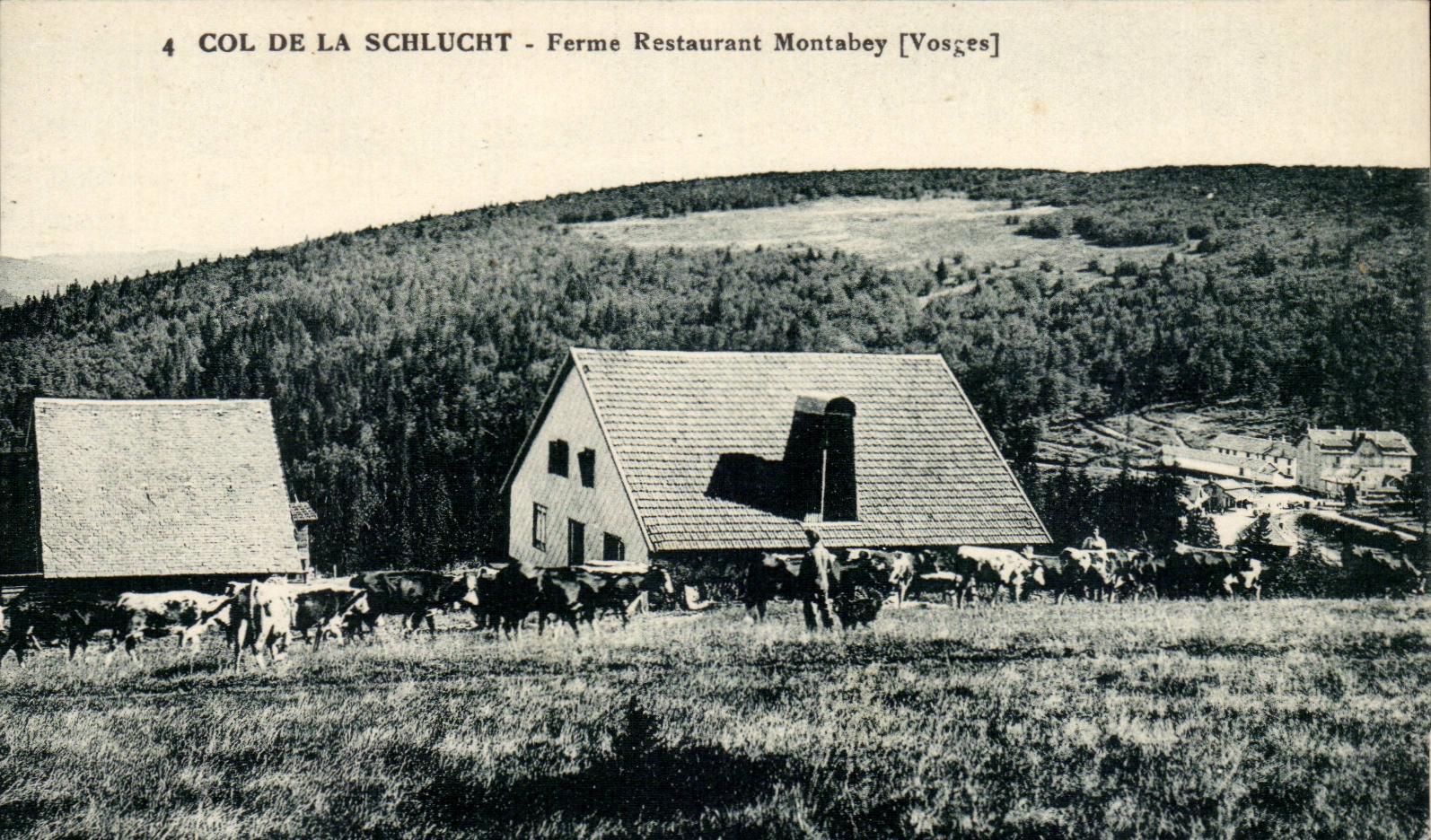 Col de la Schlucht — Ferme Restaurant Montabey — Vosges