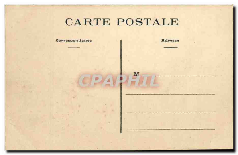 Montilliers CPA Chateau de Thyrepoil — Rückseite