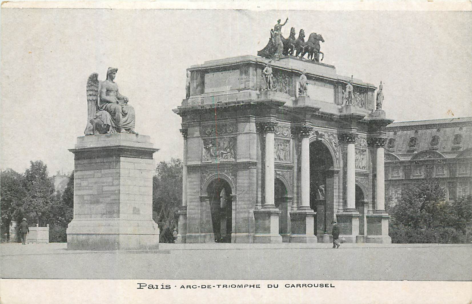 CPA Paris Arc de Triomphe du Carrousel 