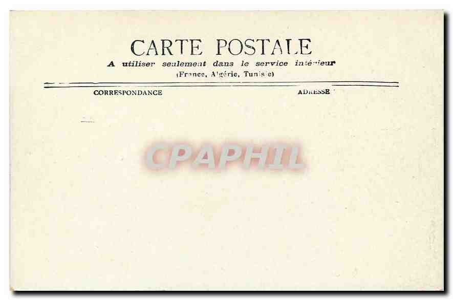 CPA Paris Avenue des Champs Elysees  — Rückseite