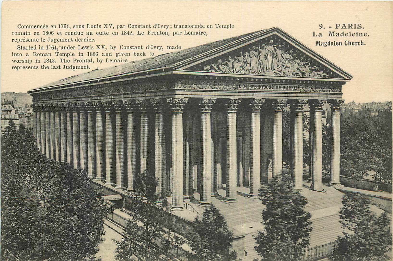 CPA Paris la Madeleine 