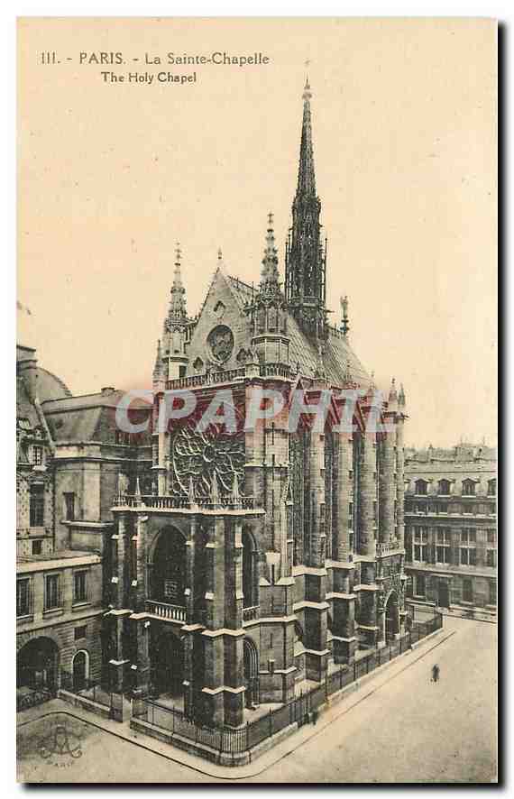 CPA Paris la Sainte Chapelle 