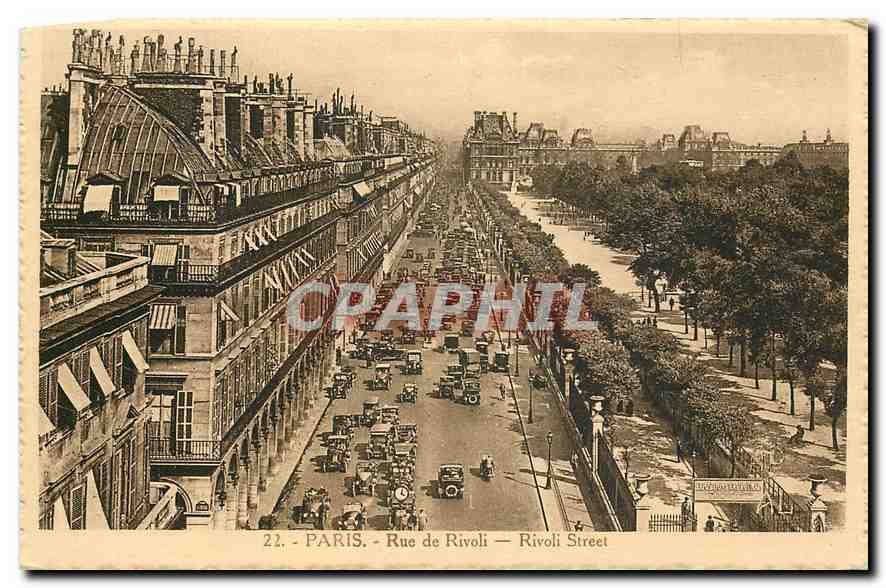 CPA Paris Rue de Rivoli 