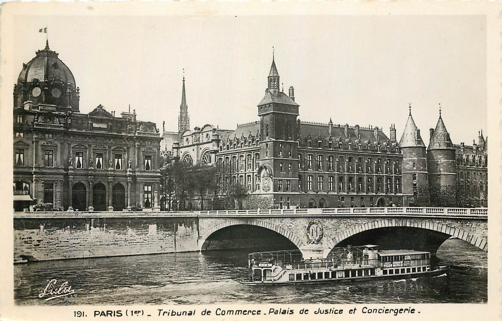 CPA Paris Ier Tribunal de Commerce Palais de Justice et Conciergerie 