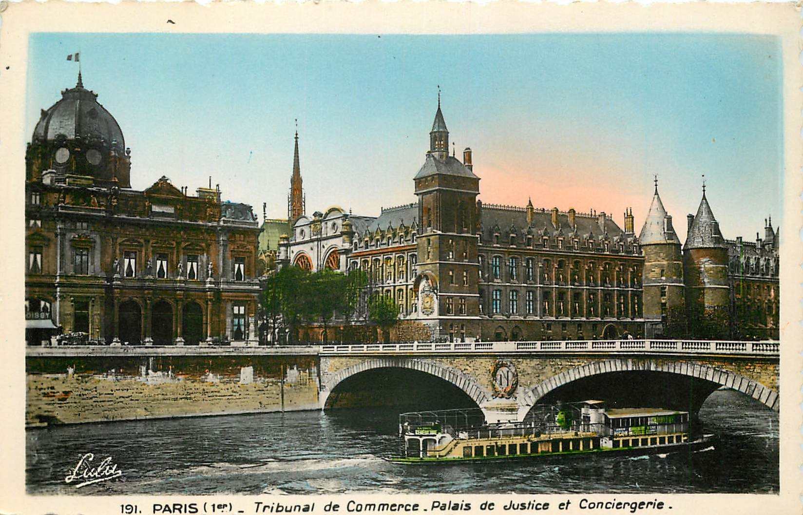CPA Paris Ier Tribunal de Commerce Palais de Justice et Conciergerie  