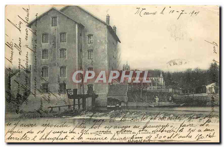 Les Sites du Morin — Le Moulin de la Chapelle — Éditeur A. Bugey, Paris