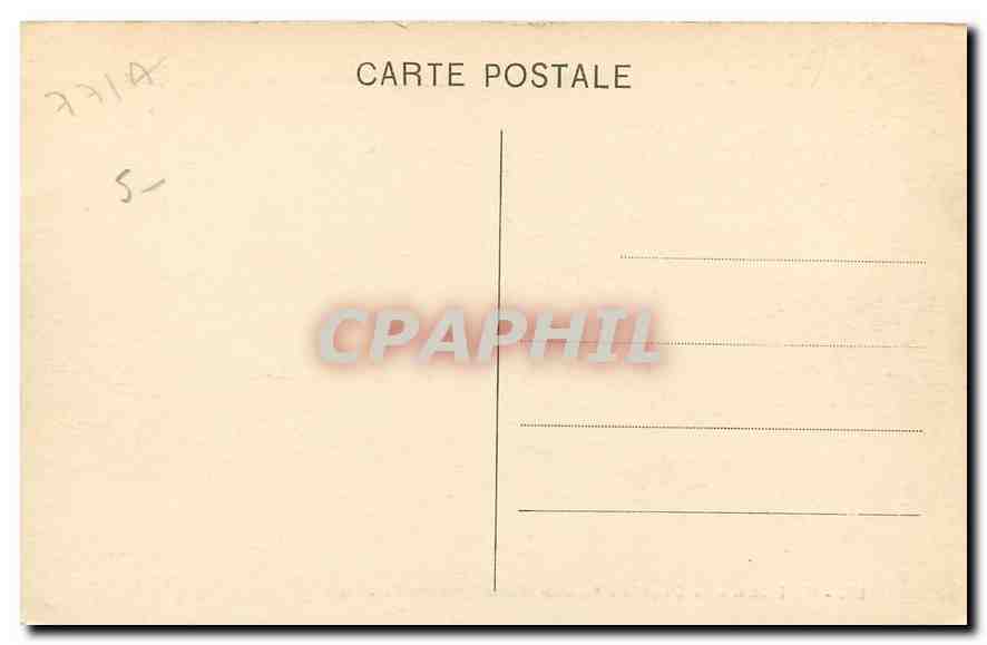 CPA Barbizon la Chapelle Ancienne Maison Theodore Rousseau  — Rückseite