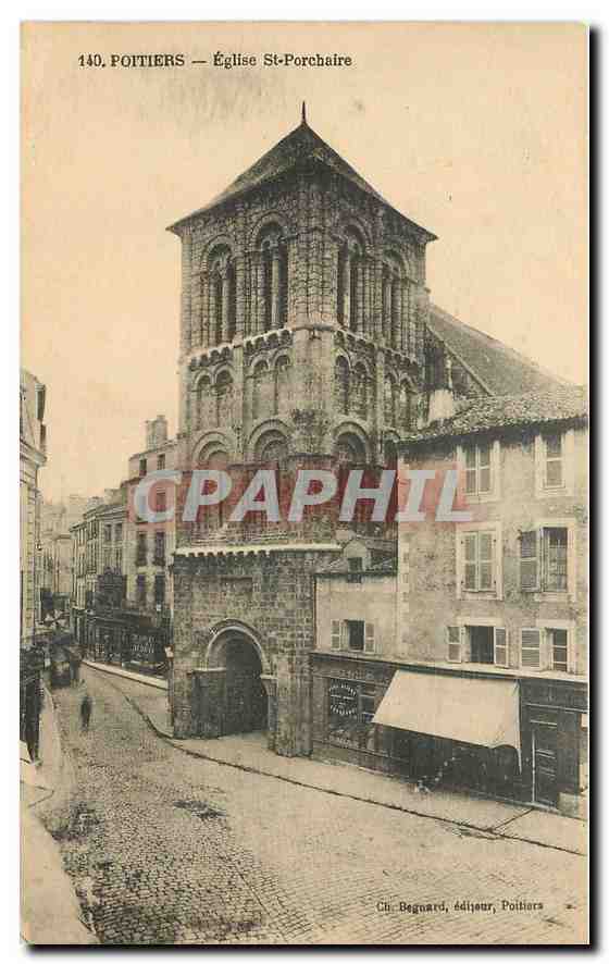 CPA Poitiers Eglise St Porchaire 