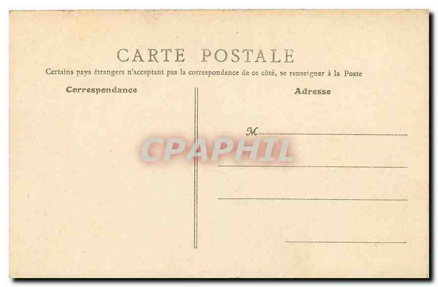 CPA Poitiers le Chateau Aile Francois 1er  — Verso