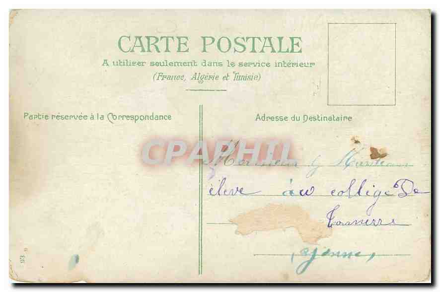 Maman chérie — caricature humoristique — éditeur non visible — Rückseite