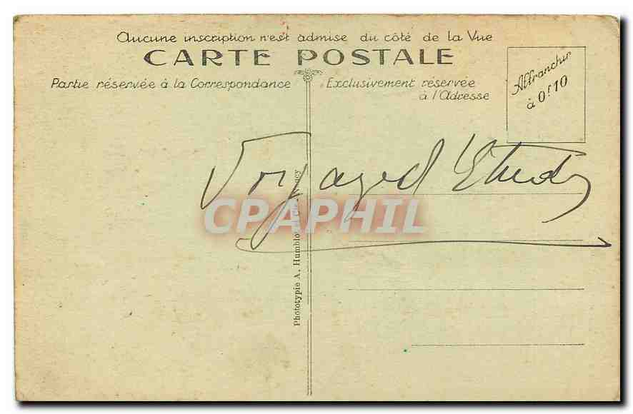 CPA Cloitre de l'Ossnaire de Douaumont Alveoles des Tombeaux  — Rückseite
