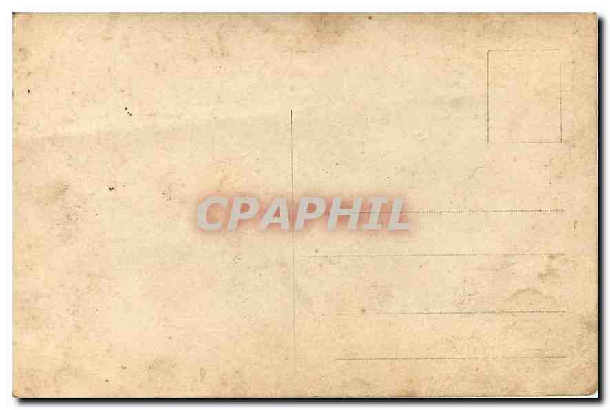 CARTE PHOTO Femme — Rückseite