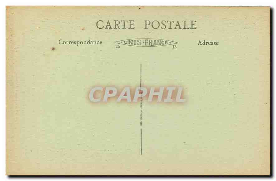 CPA Villemoisson sur Orge S et O le Clocher vue prise de l'ancien Presbytere  — Rückseite
