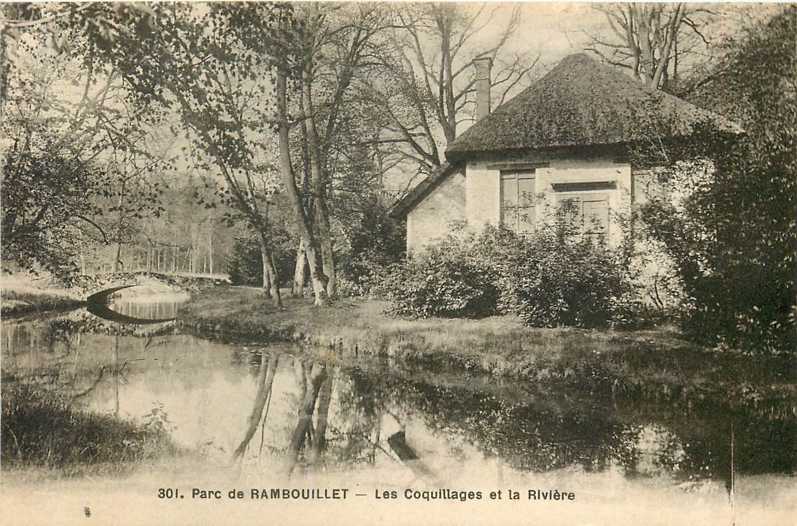 Parc de RAMBOUILLET — Les Coquillages et la Rivière — n°301