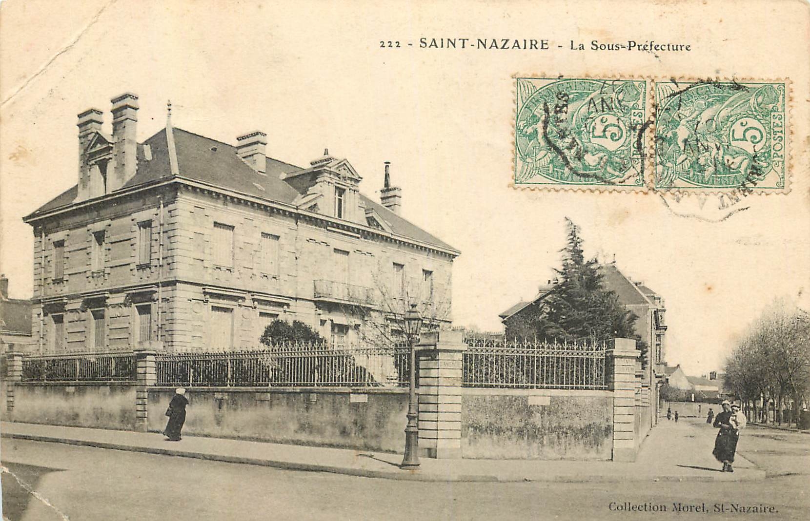 CPA Saint Nazaire la Sous Prefecture 