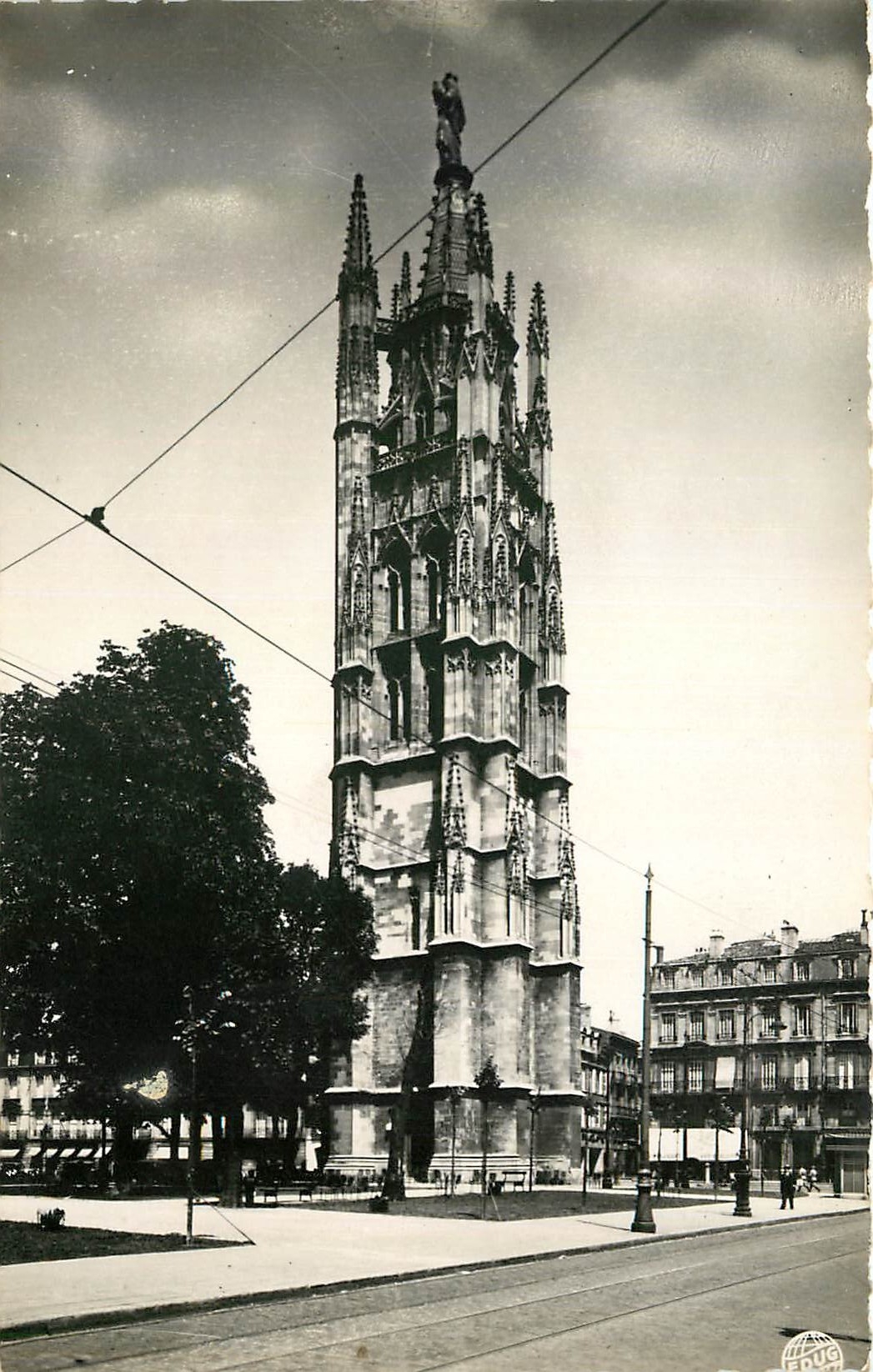 Bordeaux — Tour Pey Berland — Éditions du Globe, Paris