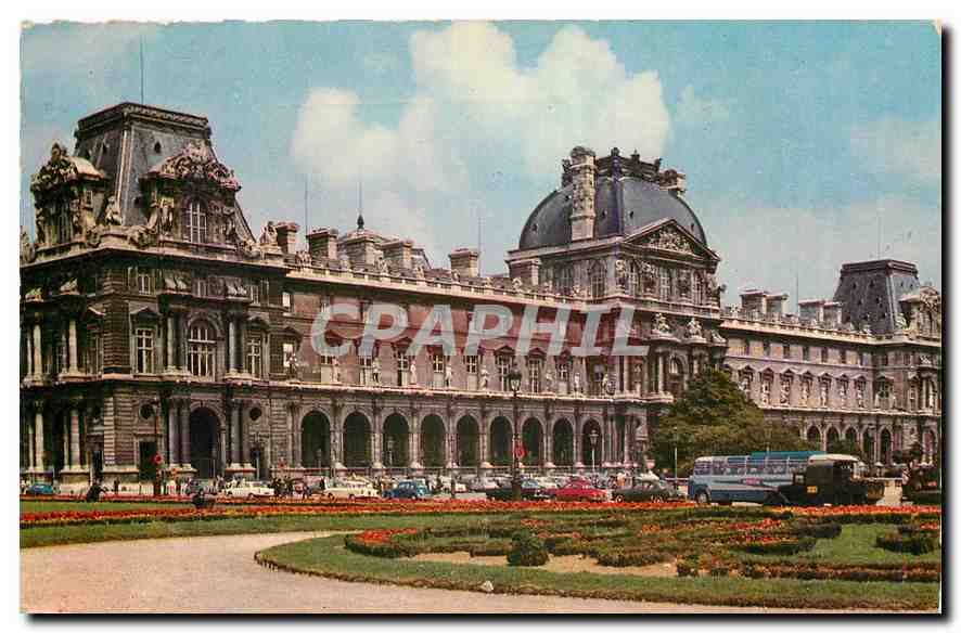 CPA Paris le Palais du Louvre 