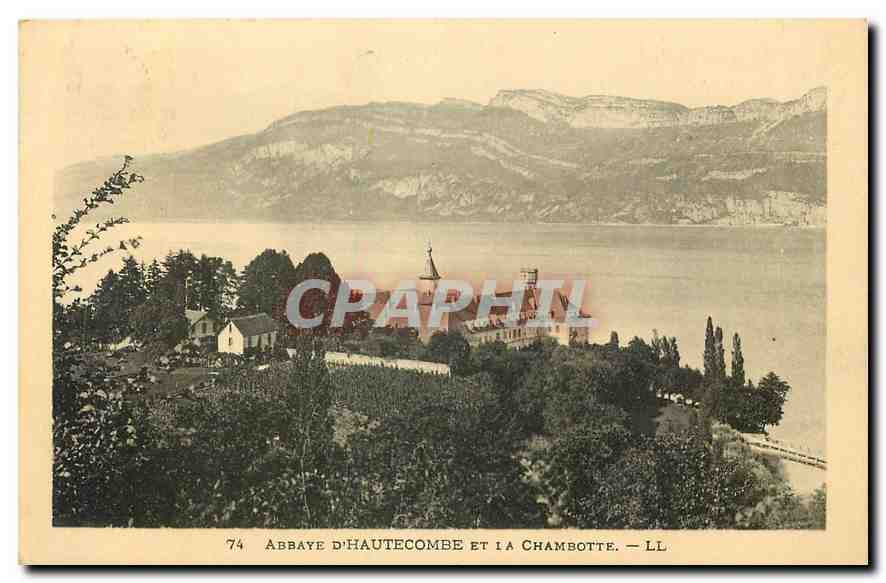 CPA Abbaye d'Hautecombe et la Chambotte 