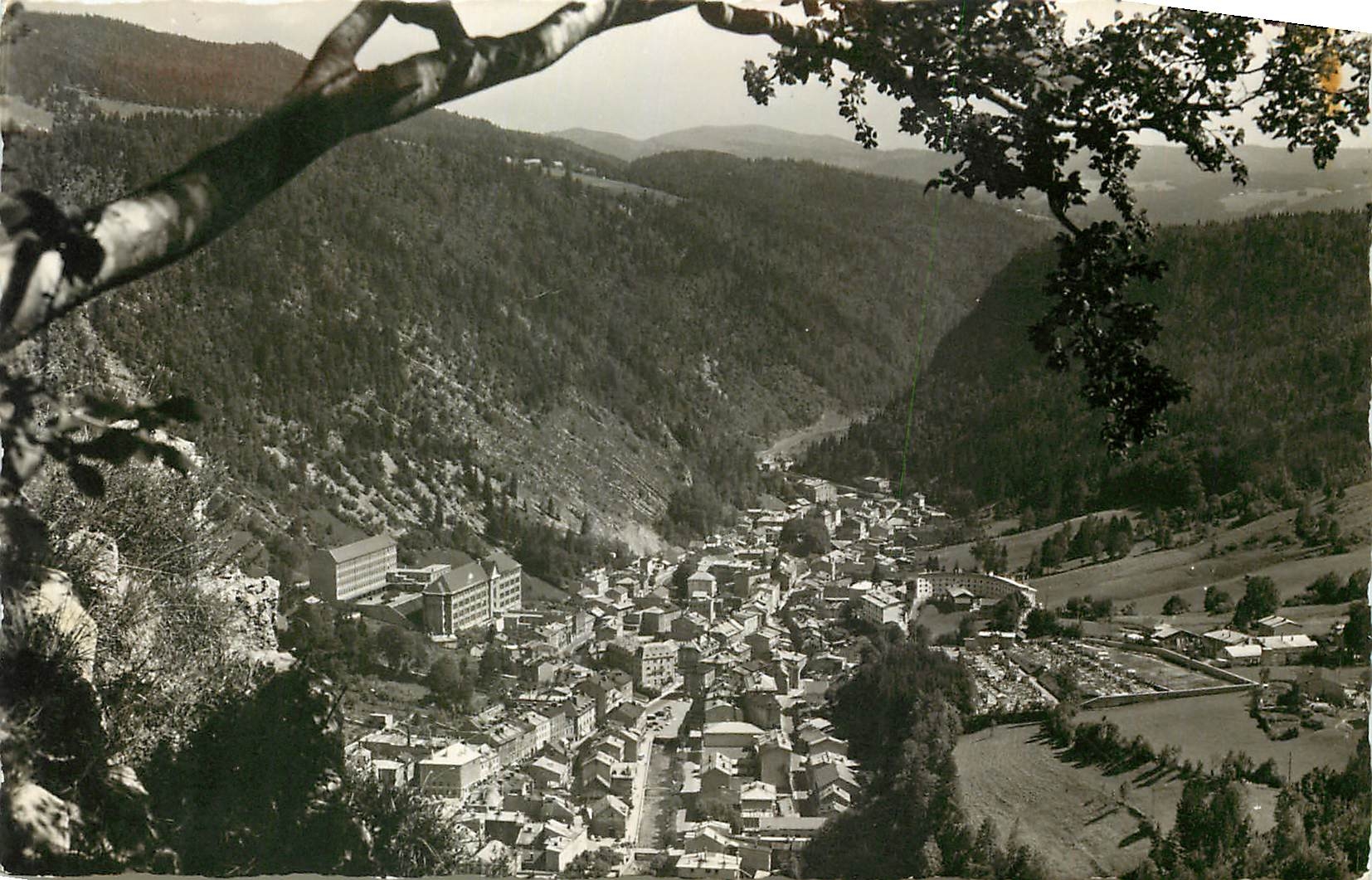 CPA La Franche Comte Pittoresque Morez Jura vue generale 