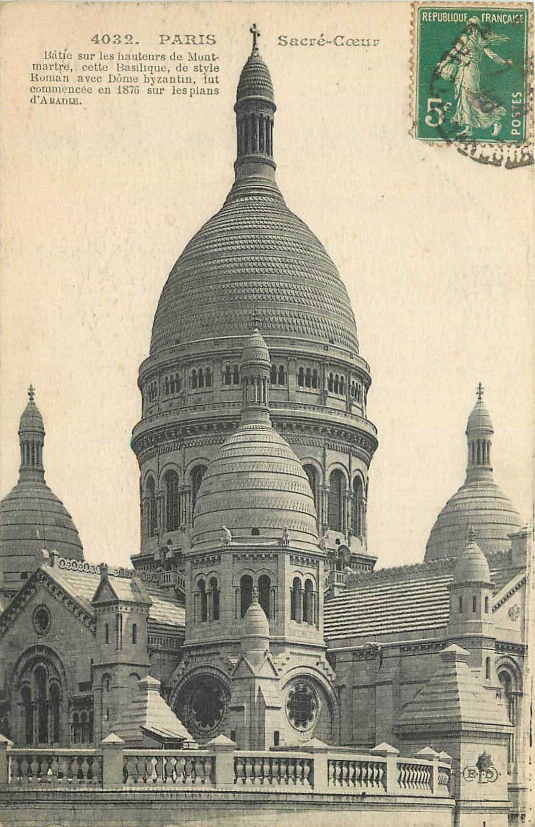 CPA Paris Sacre Coeur 