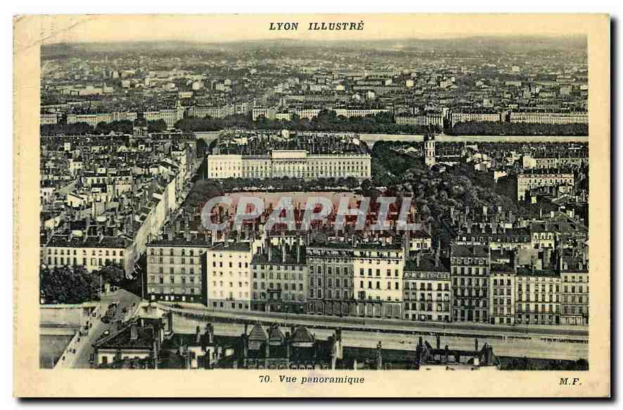 CPA Lyon Illustre vue Panoramique 