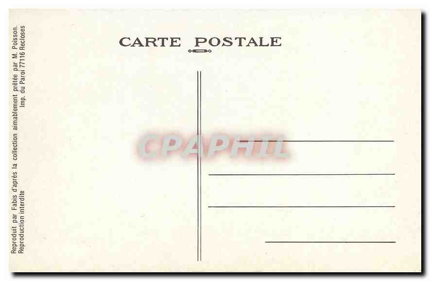 REPRO Journal La Liberte  — Rückseite