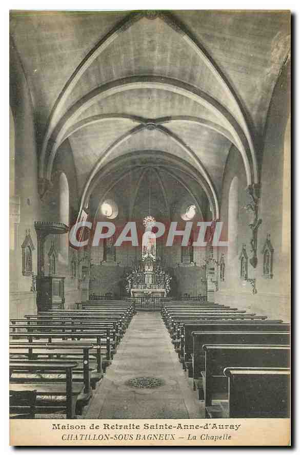 CPA Maison de Retraite Sainte Anne d'Auray Chatillon sous Bagneux la Chapelle 