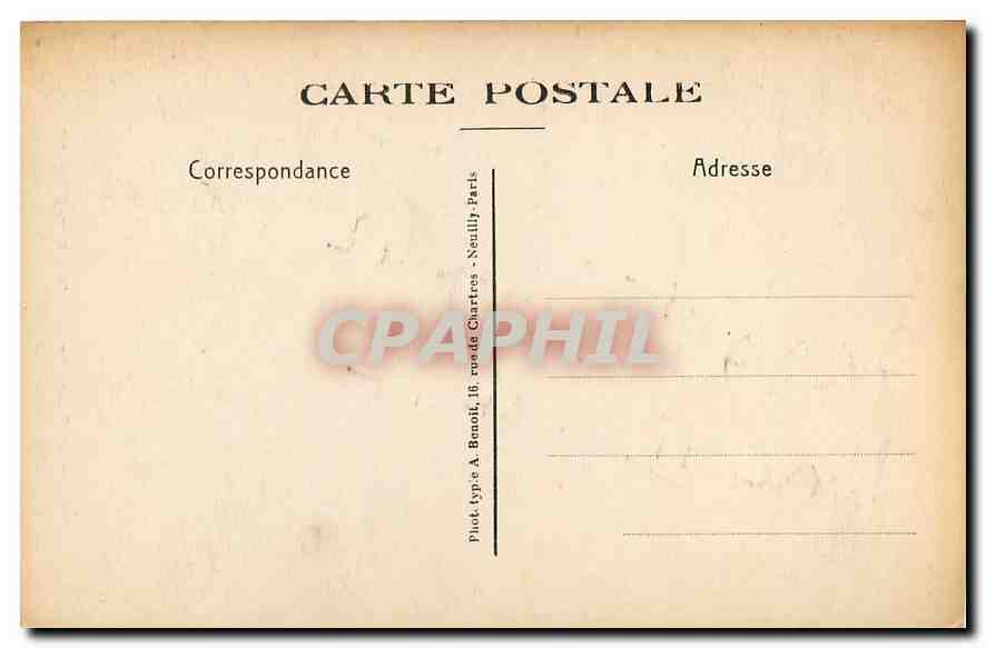 CPA Maison de Retraite Sainte Anne d'Auray Chatillon sous Bagneux la Chapelle  — Verso