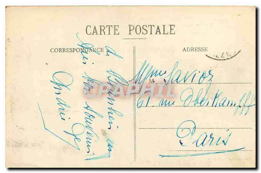 CPA La Correze Artistique Beaulieu la Dordogne et les Radios  — Rückseite