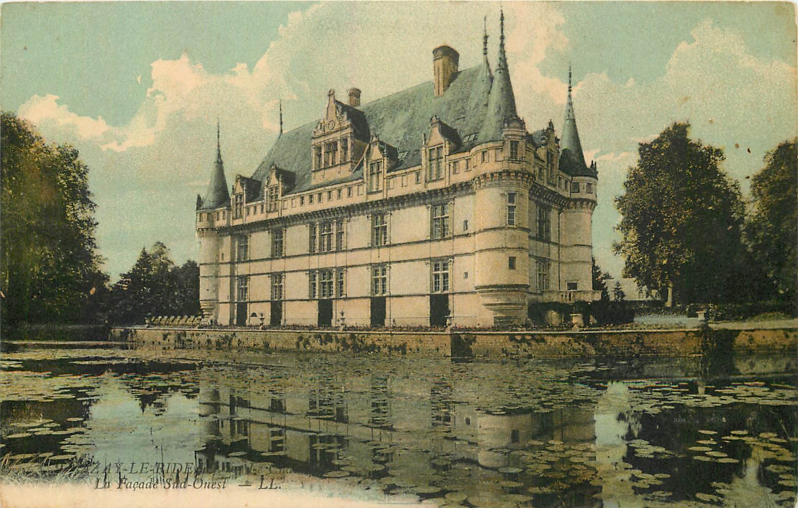 Château de Vay-le-Rideau — Façade Sud-Ouest — LL