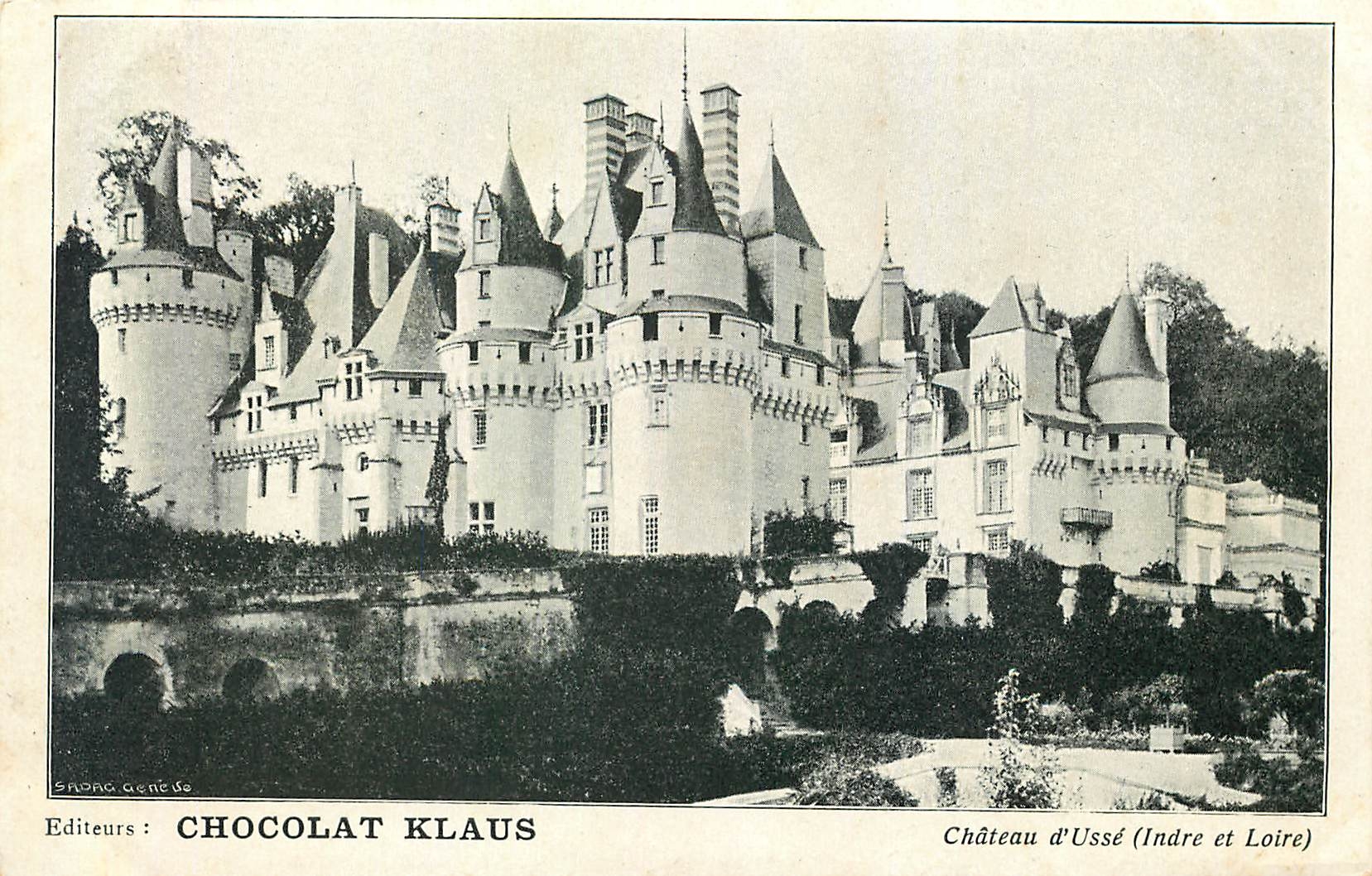 CPA Chateau d'Usse Indre et Loire 