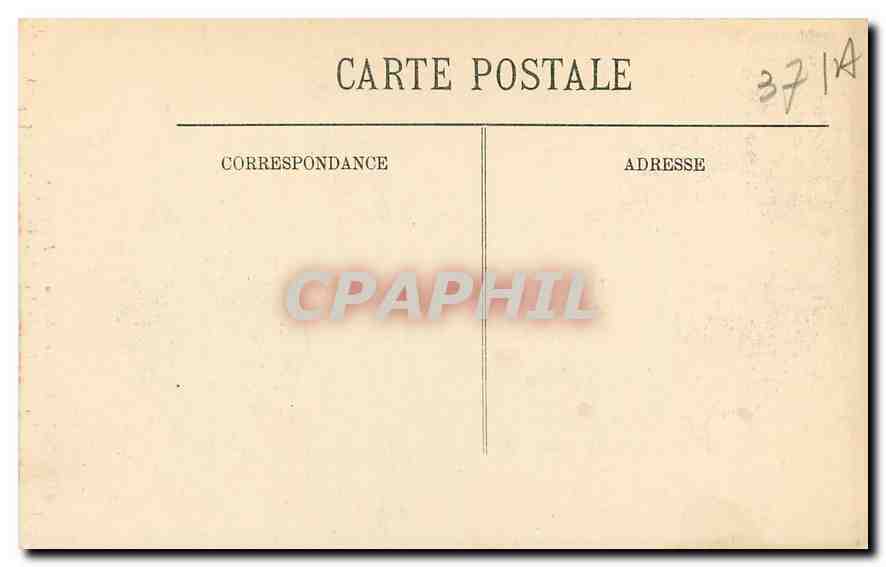 CPA Langeais Le Chateau facade est  — Verso