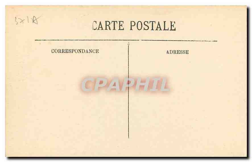CPA Env de Tours chateau de Villendry cote nord ouest Bati en 1582 et restaure et modifie au XVIII s — Rückseite