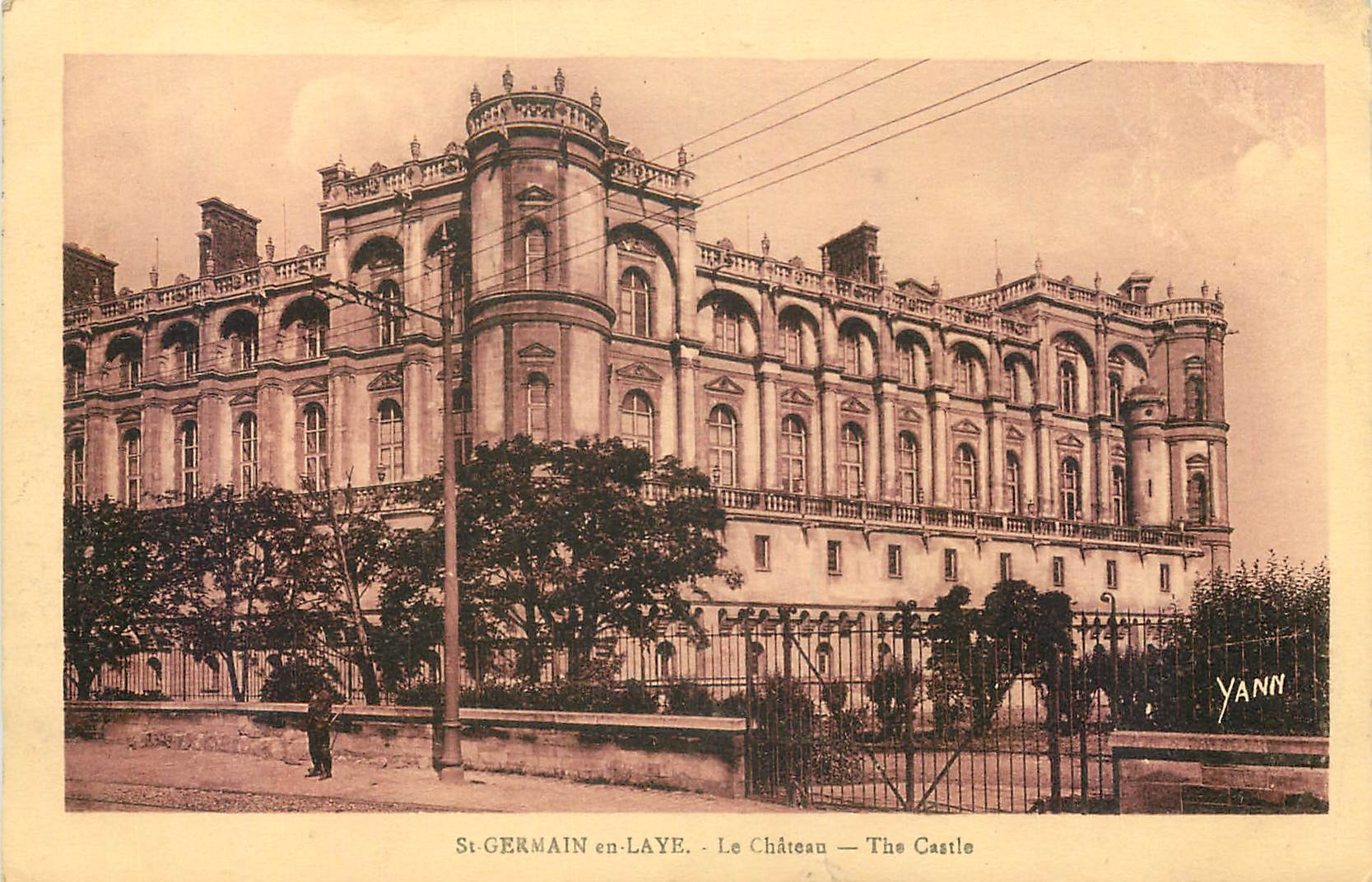 CPA St Germain en Laye le Chateau 